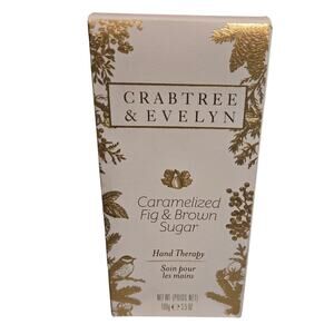 Crabtree & Evelyn Caramelized Fig & Brown Sugar Hand Therapy 3.5 oz